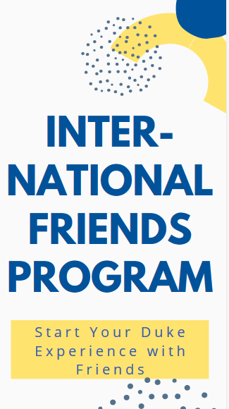 International Friends Program brochure cover