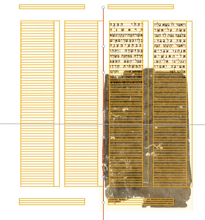 Reconstruction of MS 013's original codex, based on my summer research on Hebrew-language Bible formatting