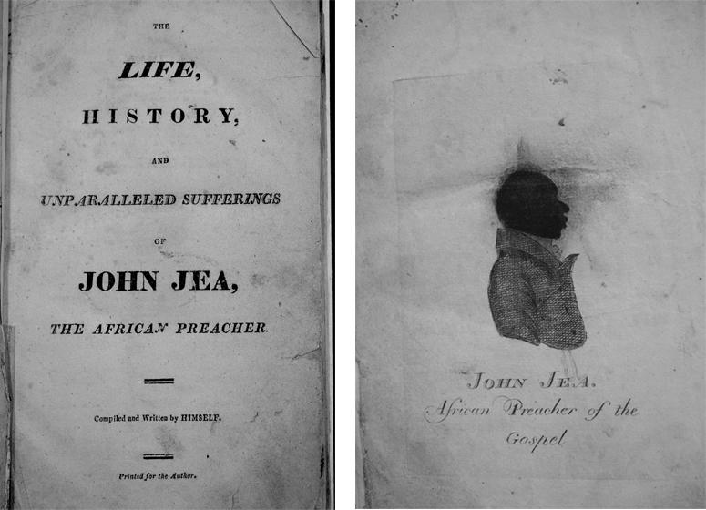 Photo: Original cover of John Jea’s 1811 autobiography