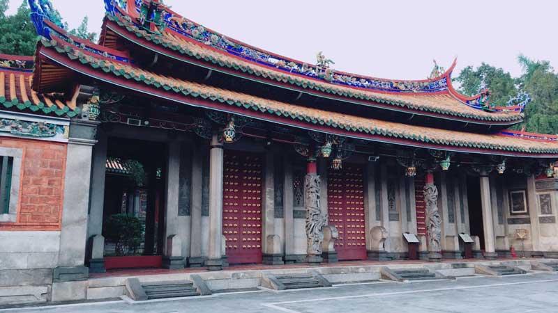 Photo: Bao-an Confucian Temple in Taipei.