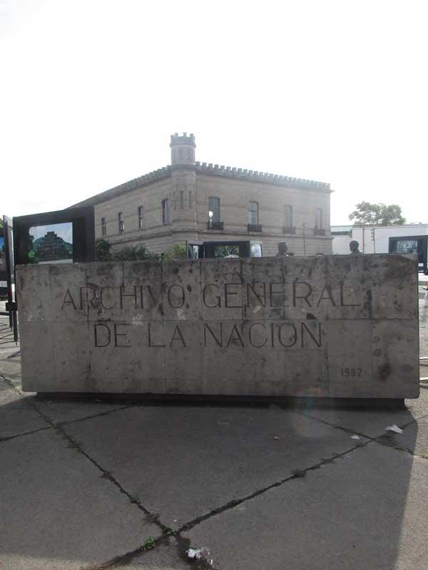 Photo: National Archive in Mexico City.