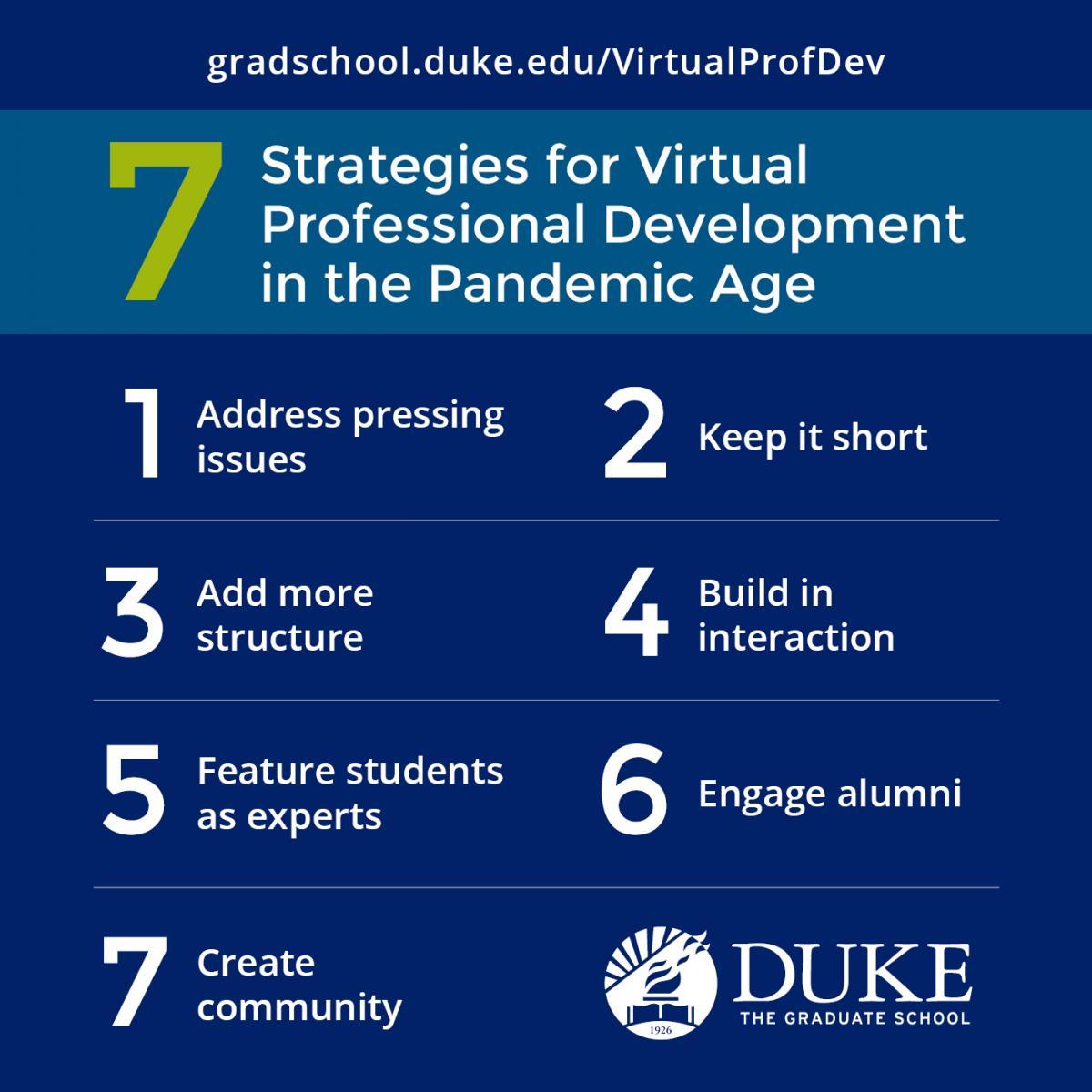 Virtual professional development tips
