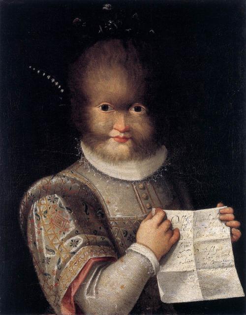 avinia Fontana, Portrait of Antonietta Gonzalez, Muse du Château, Blois