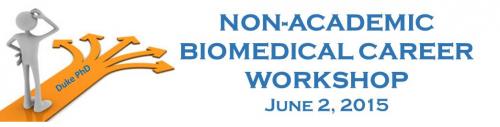Non-Academic Biomedical Career Workshop June 2 2015 Graphic