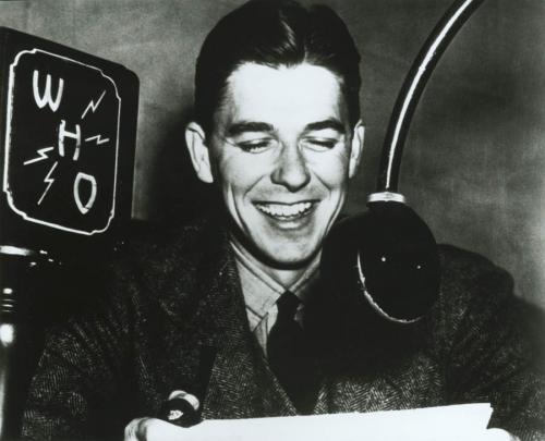 Ronald Reagan as Radio Announcer, 1934-37