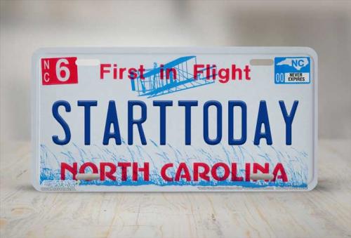 Specialty NC license plate reading 