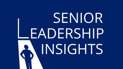 Senior Leadership Insights series logo